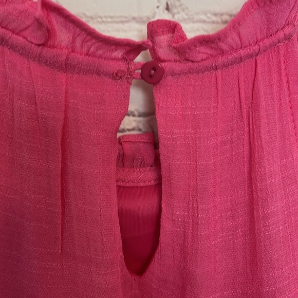 &Merci Pink Tiered Dress with Ruffle Accents - Picture 8 of 13